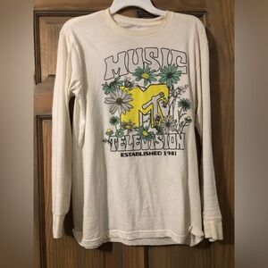 MTV Floral Long-Sleeve Shirt